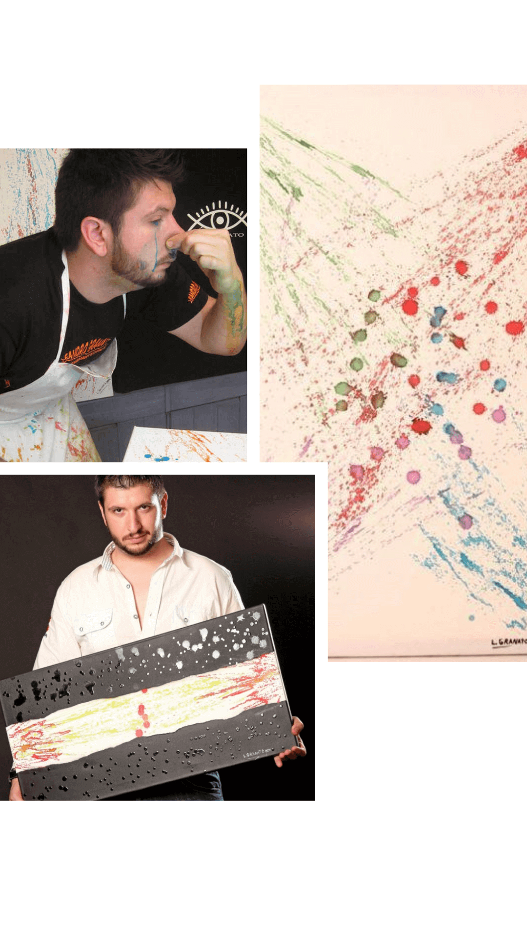 leandro granato eye painter artworks